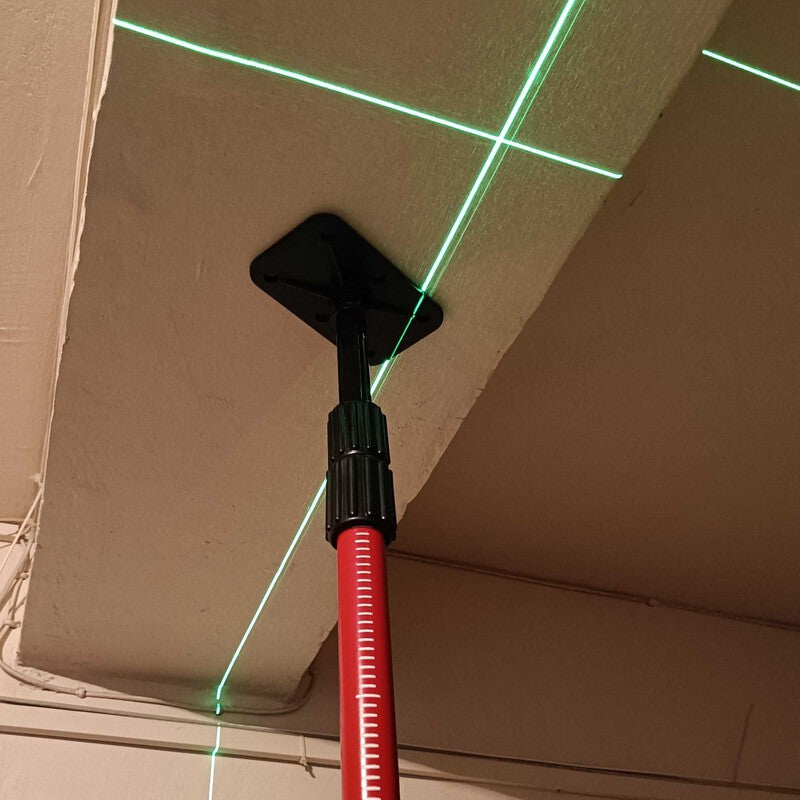 Tija extensibila, pol aluminiu, prajina 3.8m pt nivela laser Tija extensibila, pol aluminiu, prajina 3.8m pt nivela laser